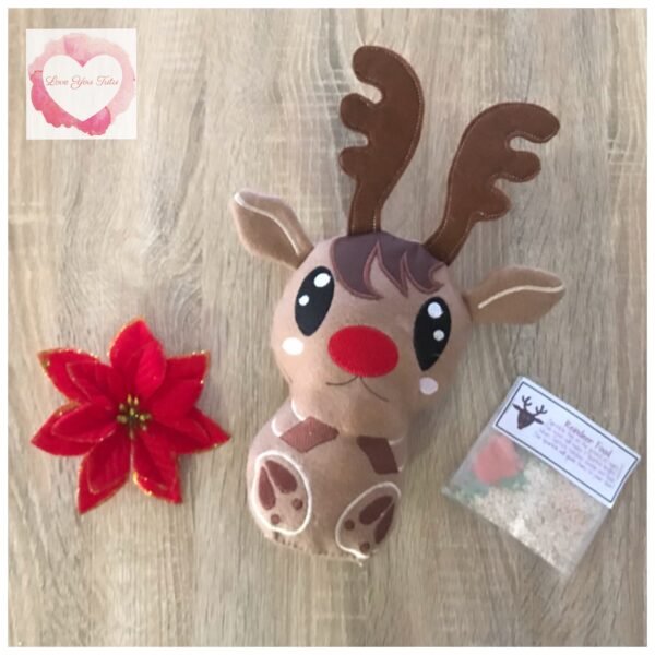 Personalised Reindeer stuffie - Image 2
