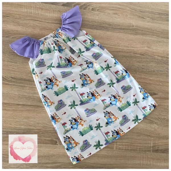 Bluey Flutter Sleeve dress release - Image 5
