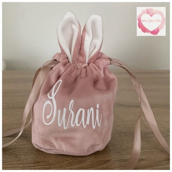 Velvet bunny bags blanks - Image 5
