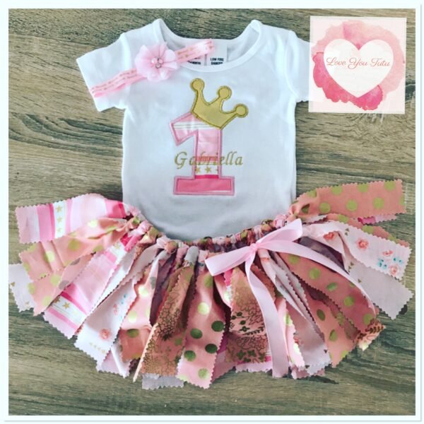 Princess 1 shabby tutu set