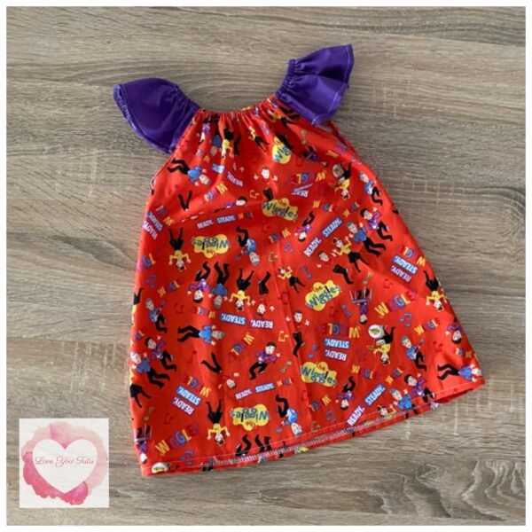 Dancers flutter sleeve dress size 0- ready to ship