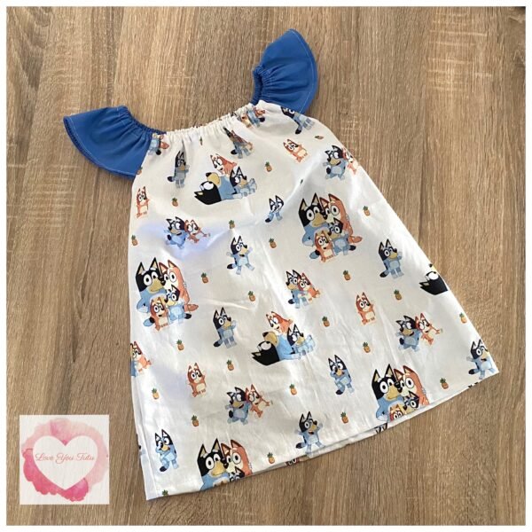 Bluey Flutter Sleeve dress release - Image 3