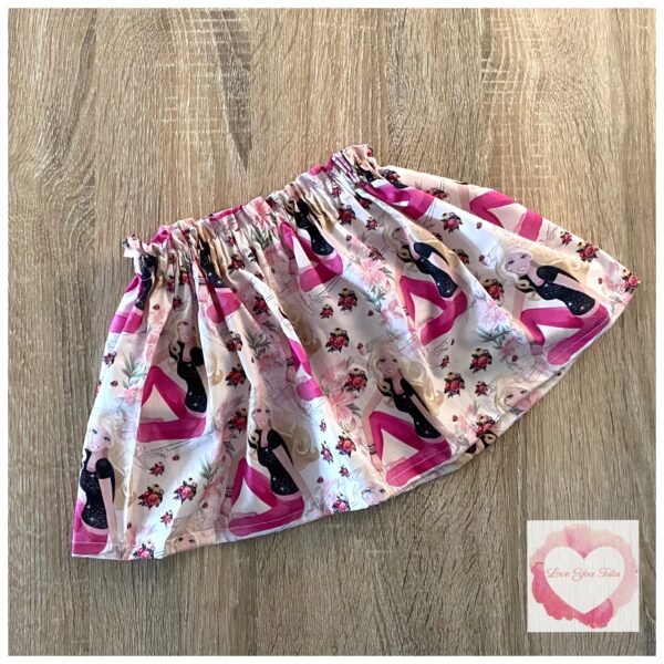 Doll paperbag skirt- size 00-0 - ready to ship