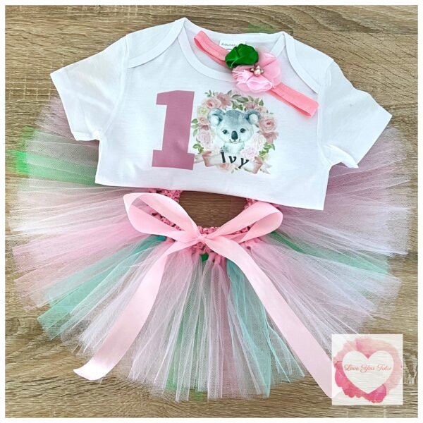 Boho Koala personalised tutu set