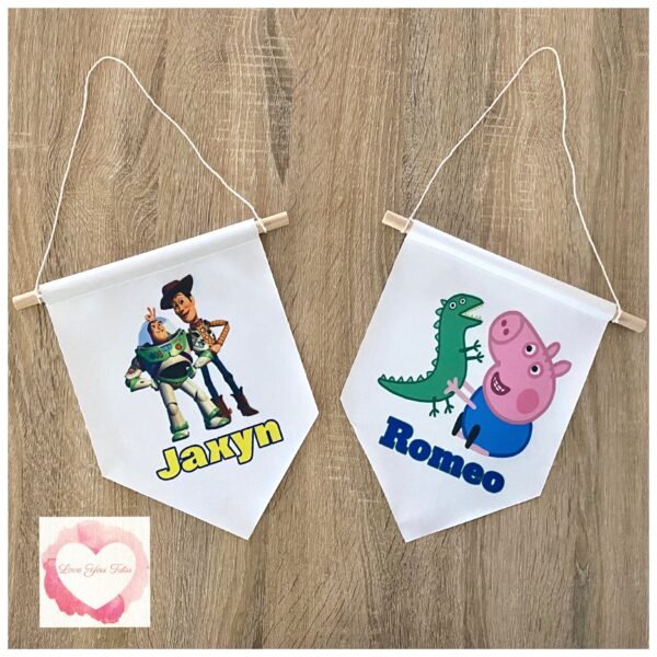 Sublimation pendant wall flags - Image 3