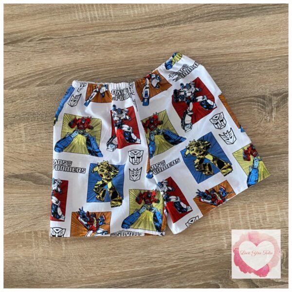 Transformers shorts size 5- ready to ship