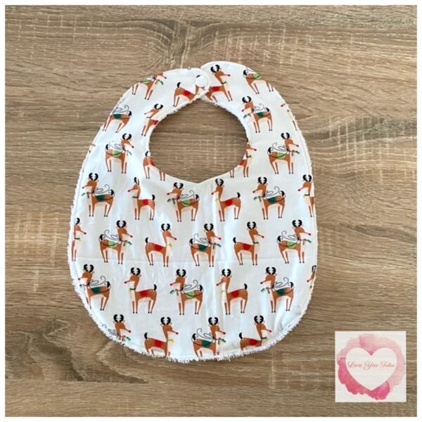 Christmas traditional bibs -ready to ship - Image 7