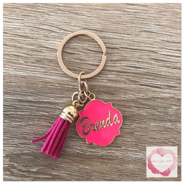 Tassel keyrings various colours & sizes - Image 5