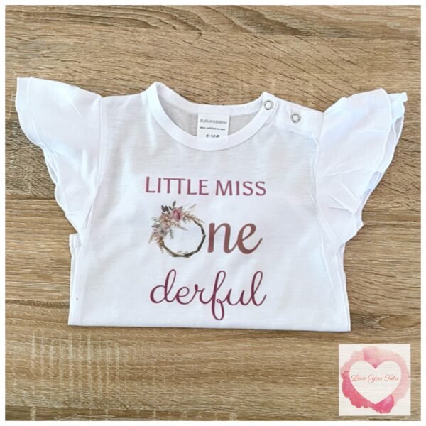 Boho one derful printed design