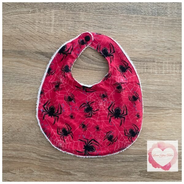 Spider bib -ready to ship