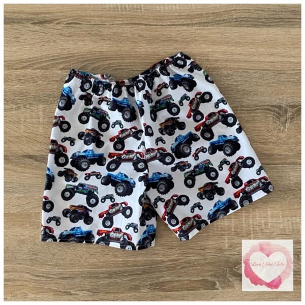 Monster Trucks shorts size 6- ready to ship