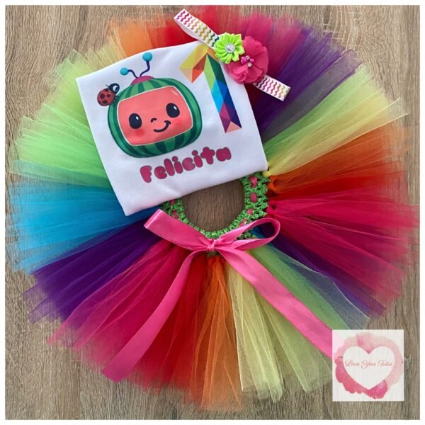 Melon personalised tutu set