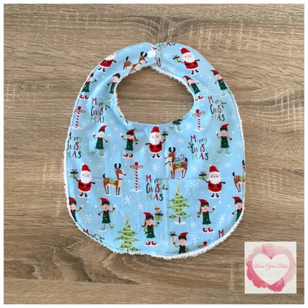 Christmas traditional bibs -ready to ship - Image 4
