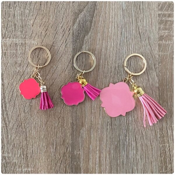 Tassel keyrings various colours & sizes - Image 4