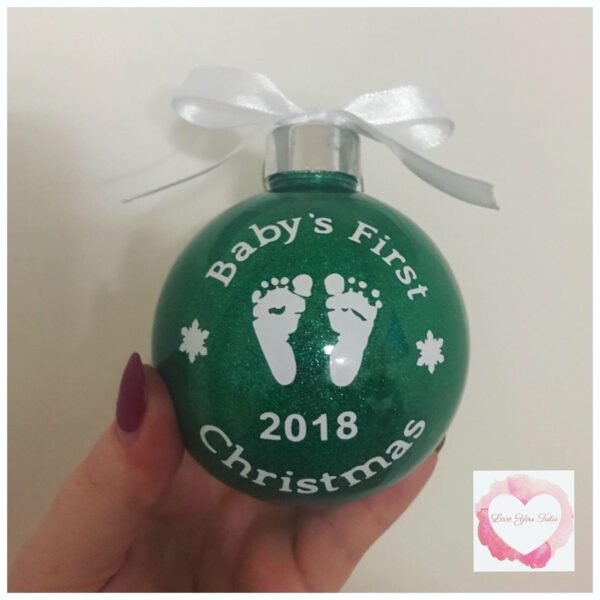 Baby’s first Christmas Bauble