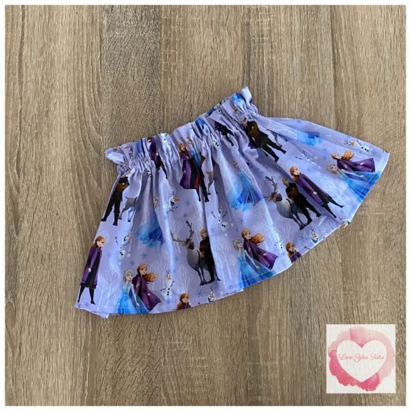 Snow paperbag skirt- size 0000-000 ready to ship