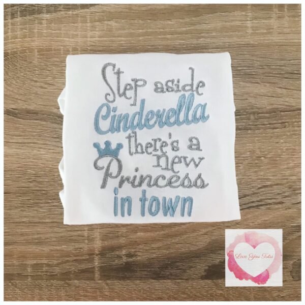 Embroidered Princess design