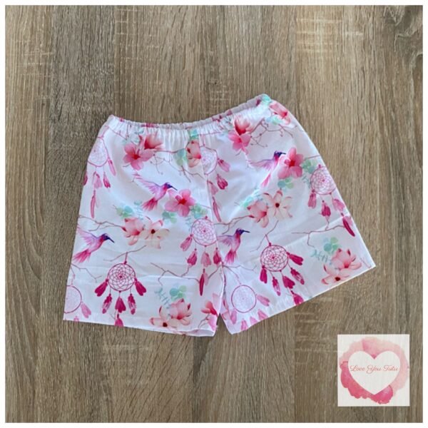 Dream catcher shorts size 0- ready to ship