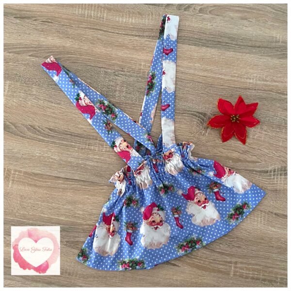 Santa paperbag suspender skirt