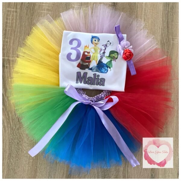 Inside Out personalised tutu set
