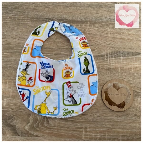 Dr Seuss bib -ready to ship