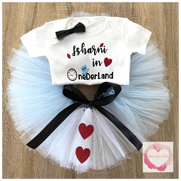 Personalised One Derland tutu set