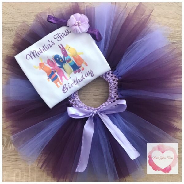 Backyardigans personalised tutu set - Image 2