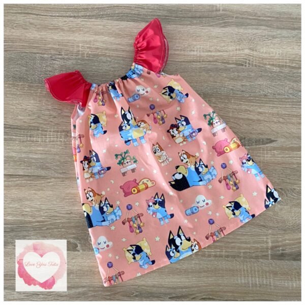 Bluey Flutter Sleeve dress release - Image 4