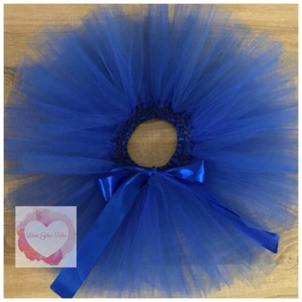 Royal blue short Tutu skirt