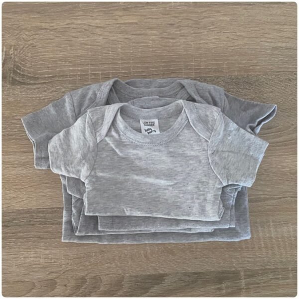 Grey onesies
