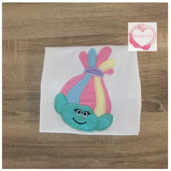 Embroidered Harper design