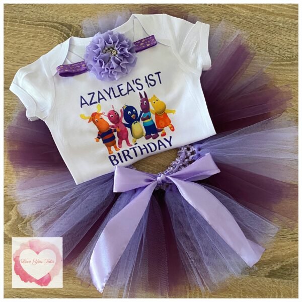Backyardigans personalised tutu set
