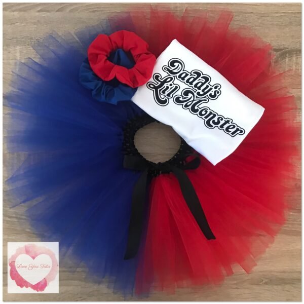 Daddy’s little monster tutu set