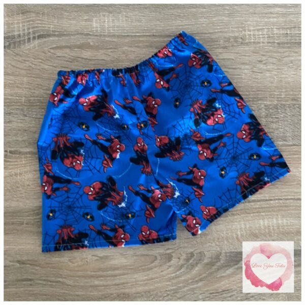 Spiderman shorts size 5- ready to ship