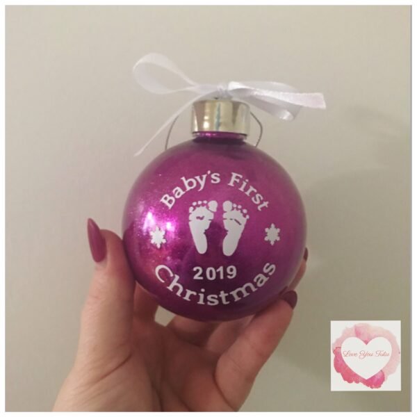 Baby’s first Christmas Bauble - Image 2