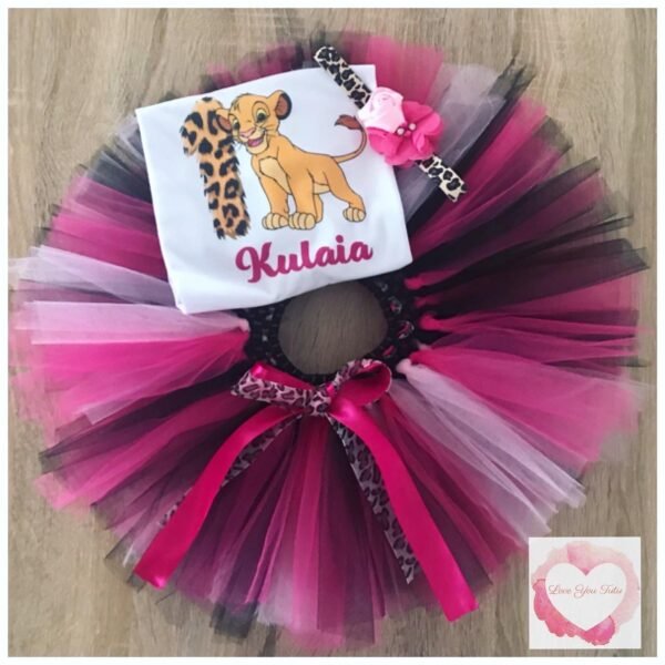 Lion personalised tutu set
