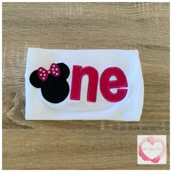 Embroidered Mouse-girl one design