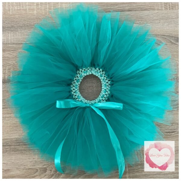 Dark teal short tutu 1-5 years -ready to ship