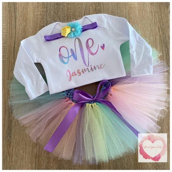Pastel one tutu set