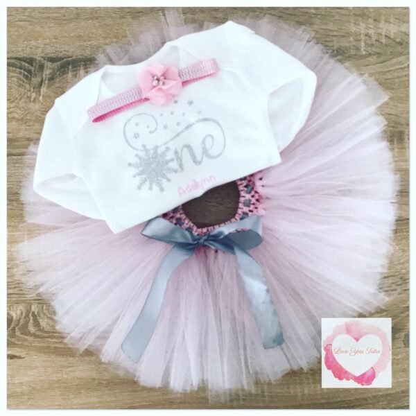 Snowflake one tutu set