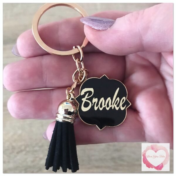 Tassel keyrings various colours & sizes - Image 3