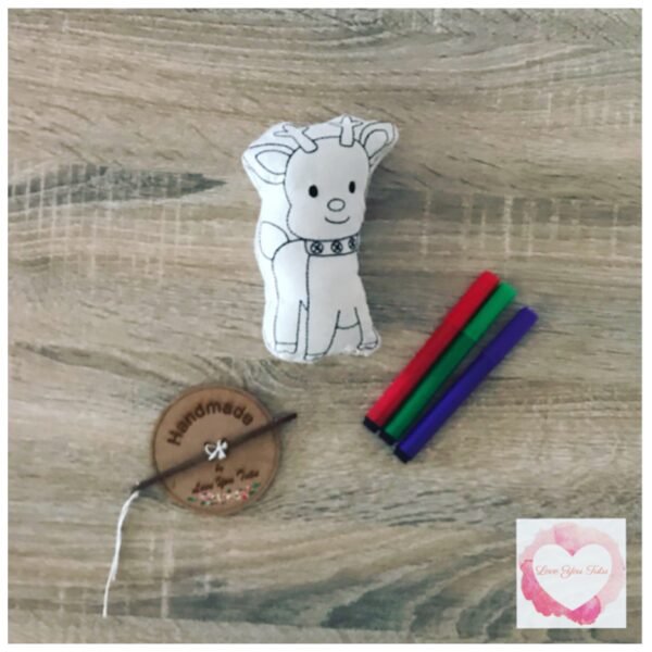 Colour it Christmas stuffies - Image 6