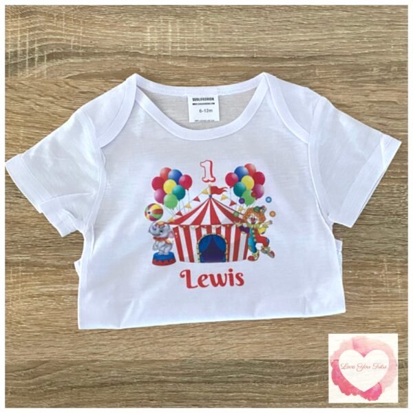 Circus printed design