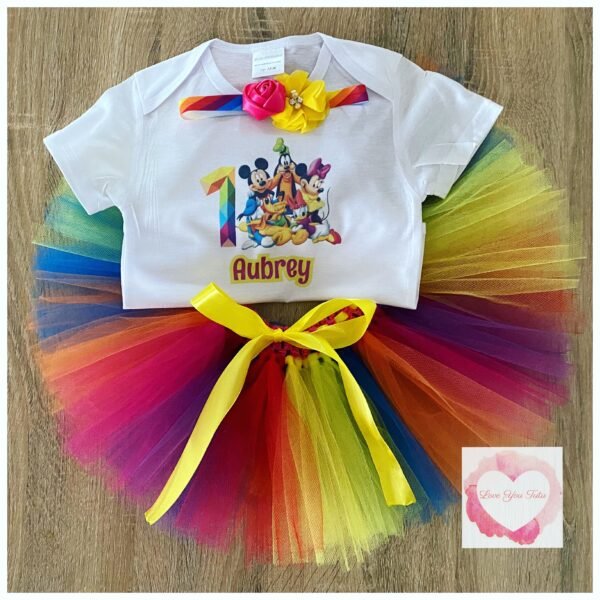 Mouse-boy clubhouse personalised tutu set