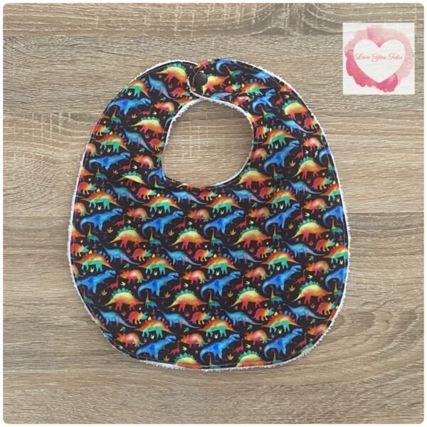 Dinosaur bib -ready to ship