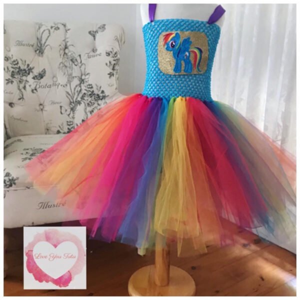 Pony Rainbow Tutu dress