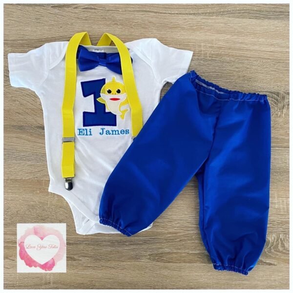 Shark 3 piece harem set