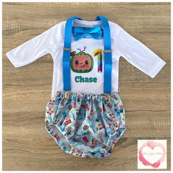 Melon 1st Birthday 3 piece set