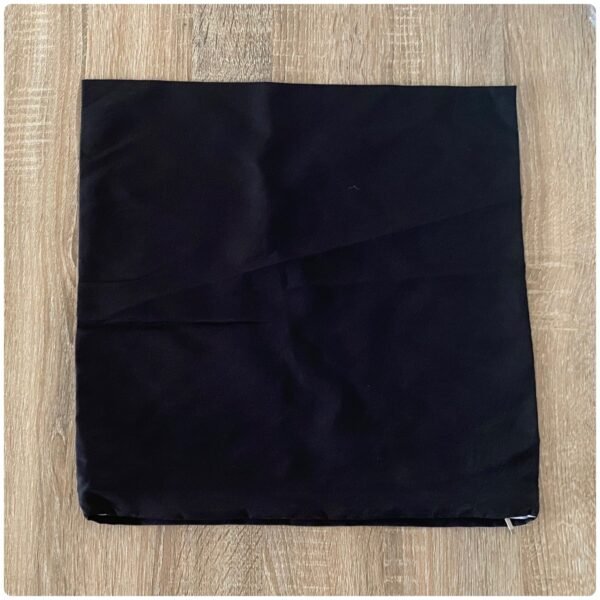Black cushion covers