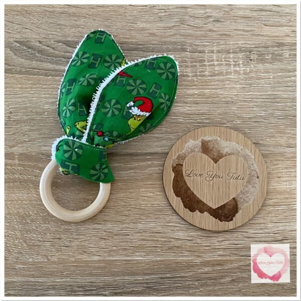 The Grinch bunny teethers - Image 2